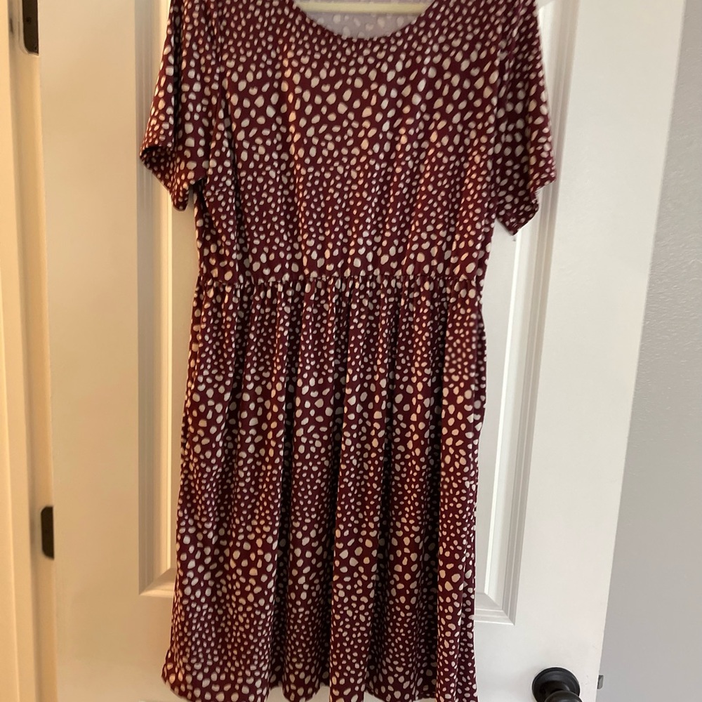 Baby doll dress with pockets